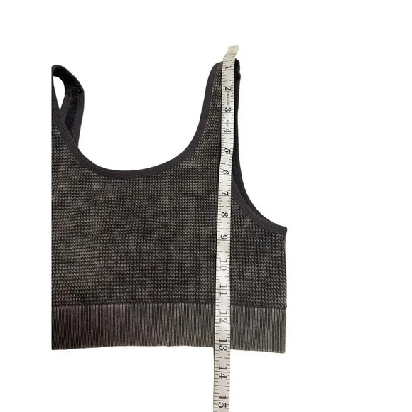 Victoria's Secret PINK Sports Bra Bralette Size Large Textured Brown Athleisure - Picture 4 of 5